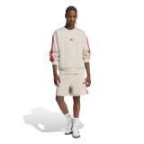 Ανδρική Βερμούδα Γκρι - adidas Sportswear Essentials 3-Stripes French Terry Εικόνα 3