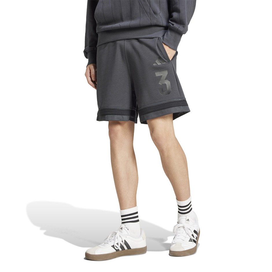 Ανδρική Βερμούδα Ανθρακί - adidas Sportswear Seasonal Essentials Sport