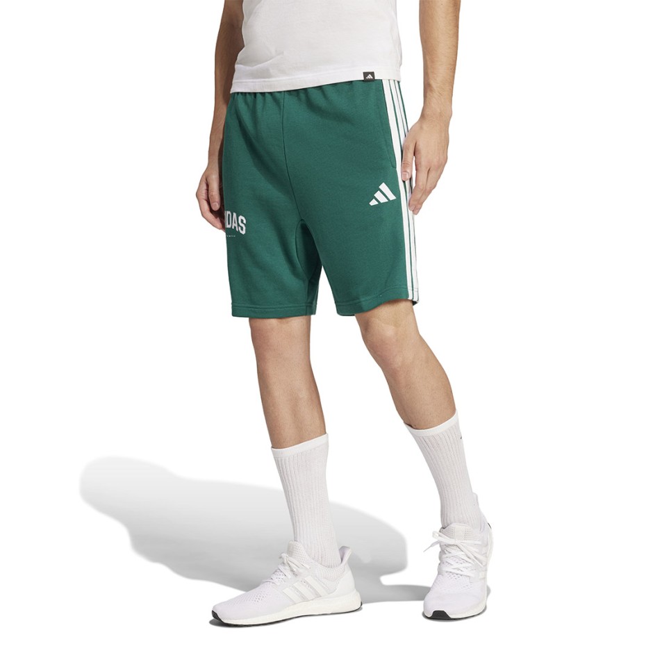 Ανδρική Βερμούδα Κυπαρισσί - adidas Sportswear 3-Stripes