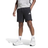 Ανδρική Βερμούδα Μαύρη - adidas Sportswear Essentials 3-Stripes French Terry  Εικόνα 