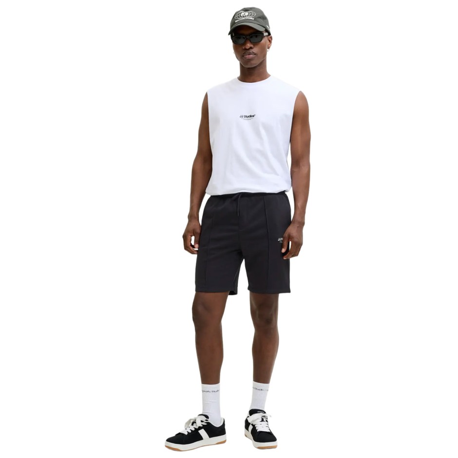 Ανδρική Βερμούδα Μαύρη - Jack & Jones Jpstkane Soho
