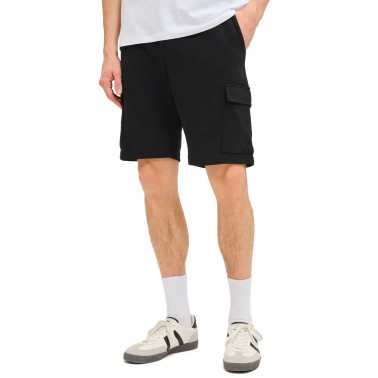 JJ REBEL GORM REG QUEST CARGO SWEAT SHORTS 12271173-BLACK Black