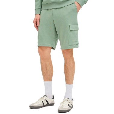 JJ REBEL GORM REG QUEST CARGO SWEAT SHORTS 12271173-ICEBERG GREEN Green