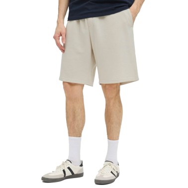 JJ REBEL CARLOS LOOSE ROCKY SWEAT SHORTS 12271121-MOONBEAM Ecru