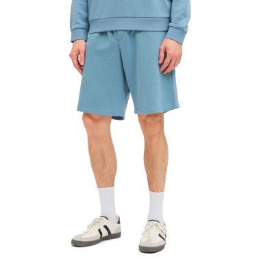 JJ REBEL CARLOS LOOSE ROCKY SWEAT SHORTS 12271121-WINDWARD BLUE Blue