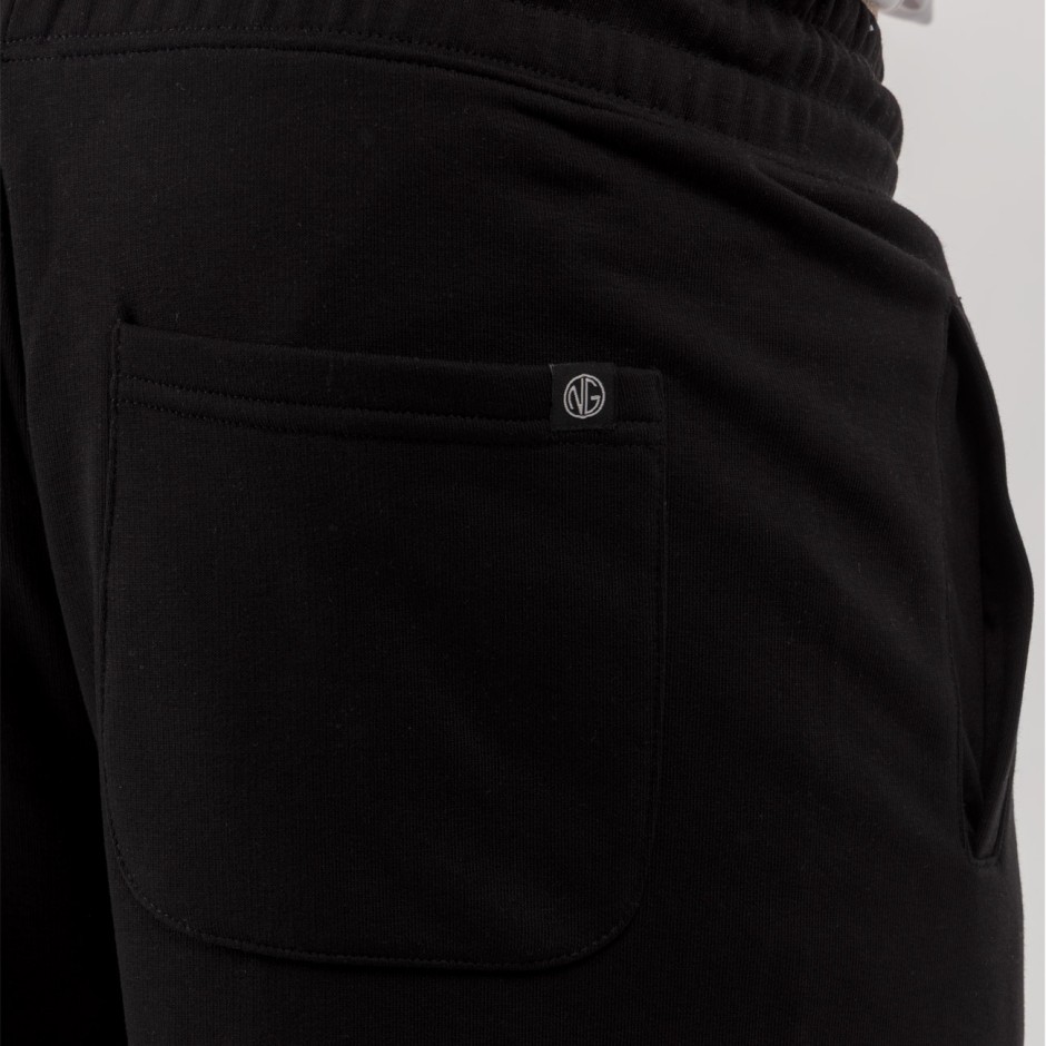 Ανδρική Βερμούδα Μαύρη - Nick Galis 'NG Logo'