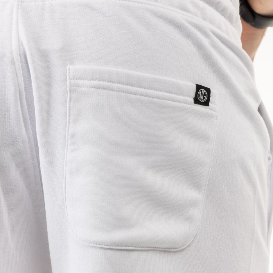 Men's Shorts White - Nick Galis 'Legend Moves'