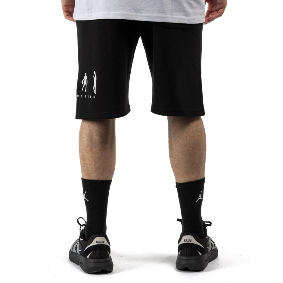 Ανδρική Βερμούδα Μαύρη - Nick Galis 'Legend Moves'