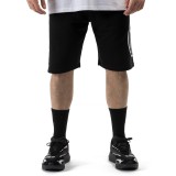 Ανδρική Βερμούδα Μαύρη - Nick Galis 'NG Logo' Εικόνα 