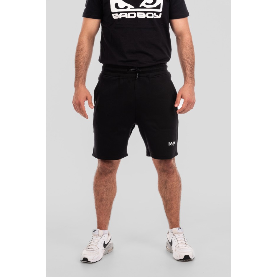 BAD BOY RETRO LOGO MENS SHORTS BB-000048-BWR Black