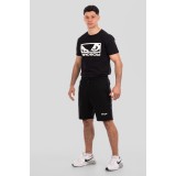 BAD BOY RETRO LOGO MENS SHORTS BB-000048-BWR Black Image 10