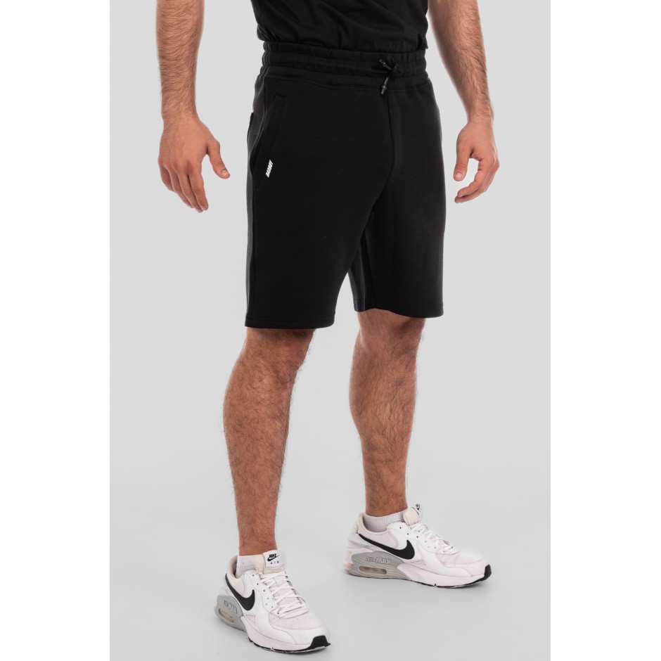 BAD BOY ROLL LIKE A BEAST MENS SHORTS BB-000049-BW Black