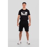 BAD BOY ROLL LIKE A BEAST MENS SHORTS BB-000049-BW Black Image 3