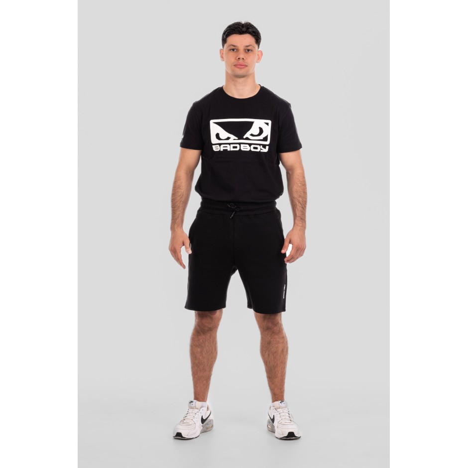 BAD BOY ROLL LIKE A BEAST MENS SHORTS BB-000049-BW Black