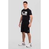 BAD BOY ROLL LIKE A BEAST MENS SHORTS BB-000049-BW Black Image 5