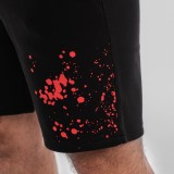 BAD BOY SPLATTER MENS SHORTS BB-000054-BWR Black Image 7