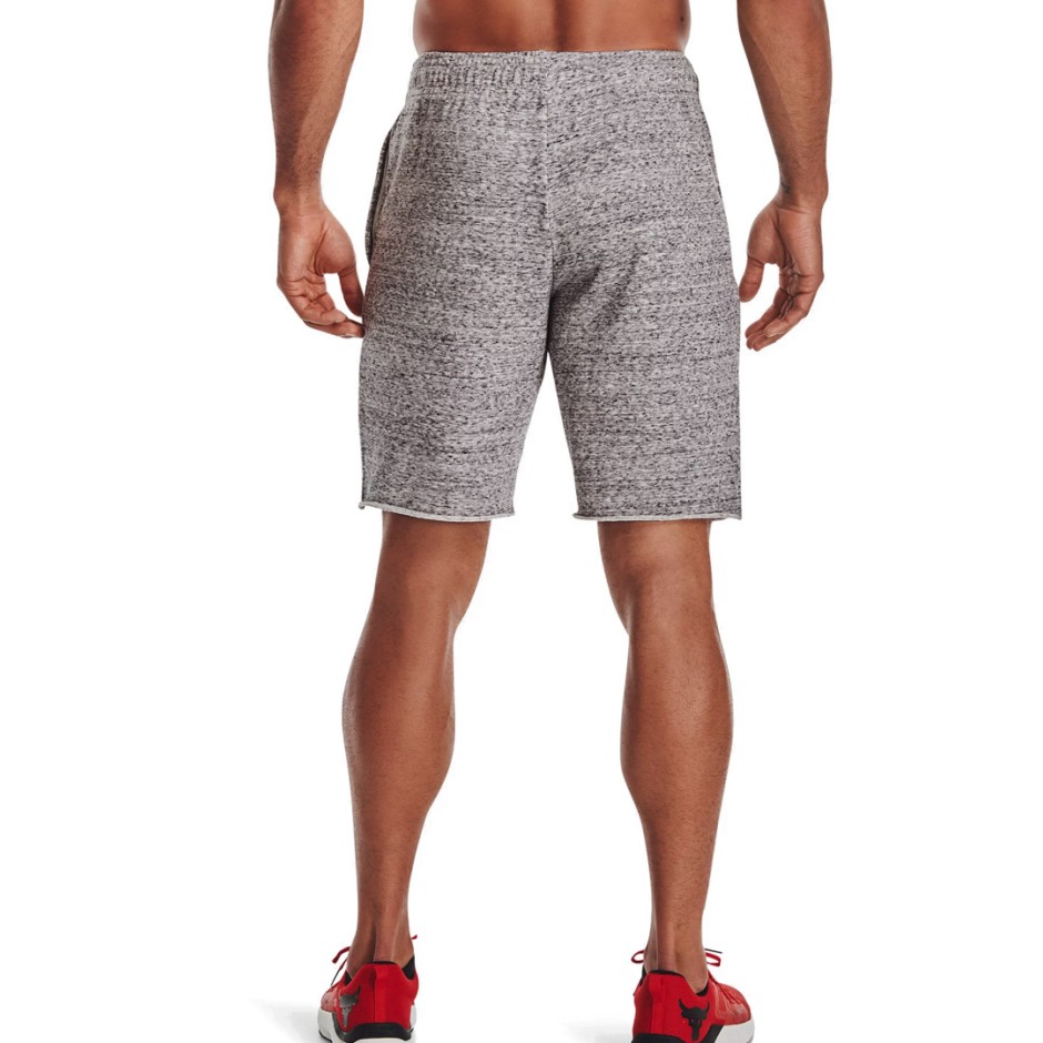 UNDER ARMOUR UA PROJECT ROCK TERRY SHORTS 1361751-112 White