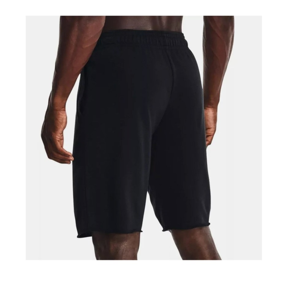 UNDER ARMOUR PROJECT ROCK TERRY SHORTS 1370459-001 Black