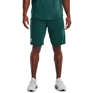 UNDER ARMOUR RIVAL TERRY SHORT 1361631-722 Petrol