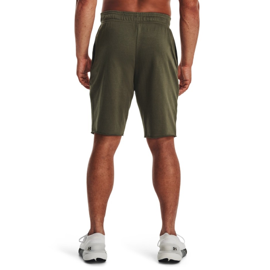 UNDER ARMOUR RIVAL TERRY SHORT 1361631 Κhaki