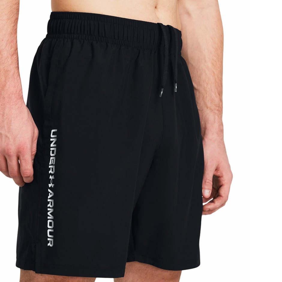 UNDER ARMOUR WOVEN WDMK SHORTS 1383356-001 Black