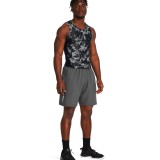 UNDER ARMOUR WOVEN WDMK SHORTS 1383356-025 Coal Image 2