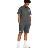 UNDER ARMOUR RIVAL TERRY SHORT 1361631-025 Grey Image 2