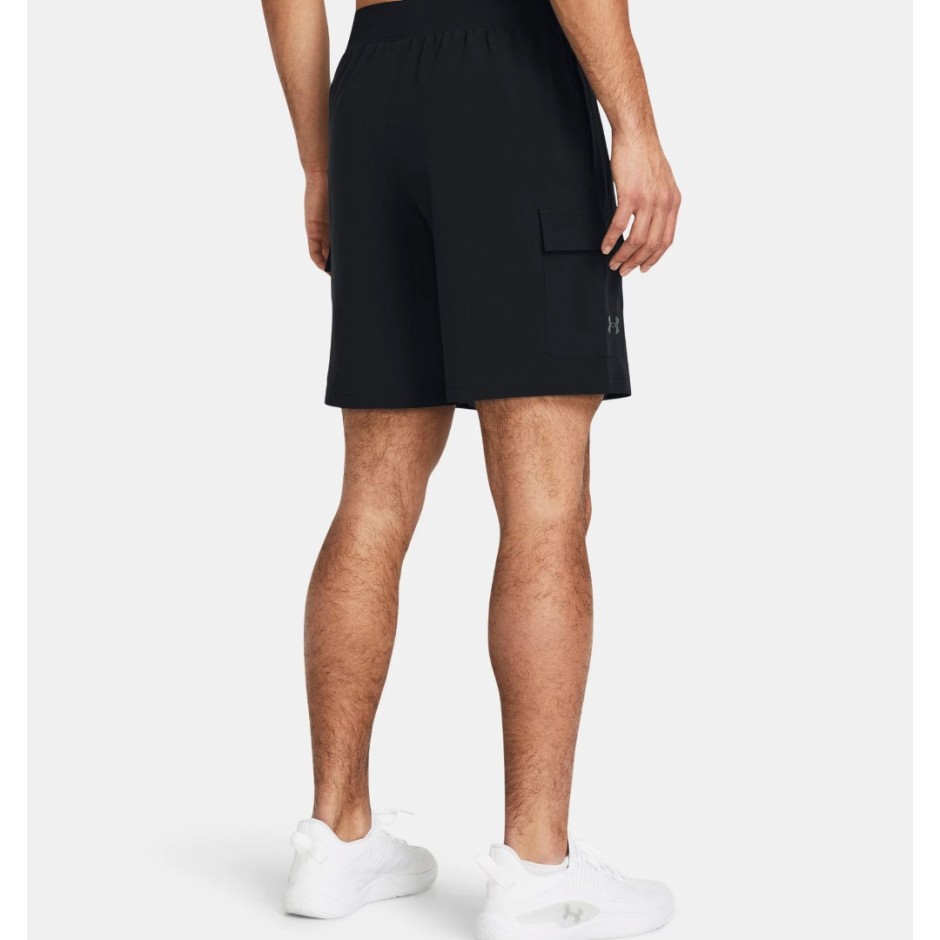 UNDER ARMOUR STRETCH WOVEN CARGO SHORT 1383022-001 Black