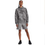 UNDER ARMOUR RIVAL FLEECE SHORTS 1379779 Grey Image 2