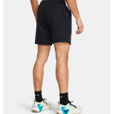 Ανδρική Βερμούδα Προπόνησης Μαύρη - Under Armour Essential Fleece  Εικόνα 0