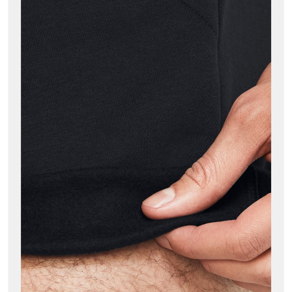 Ανδρική Βερμούδα Προπόνησης Μαύρη - Under Armour Essential Fleece 