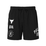 UNDER ARMOUR PROJECT ROCK TERRY FLC SHORT BOH 1386881-001 Black Image 2