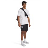 UNDER ARMOUR RIVAL TERRYLOGO8INSHORT 1390147-001 Black Image 2