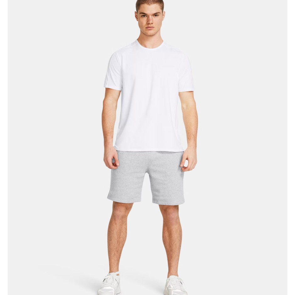UNDER ARMOUR RIVAL FLEECE SHORTS 1379779-011 Grey