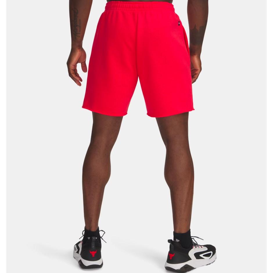 UNDER ARMOUR PJT RCK ICON FLC SHORT 1389918-989 Fuchsia