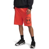 Men's Shorts Red - Under Armour Rival Lightweight Graphic  Image 