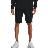 Ανδρική Βερμούδα Μαύρη - Under Armour Rival Terry  Εικόνα 