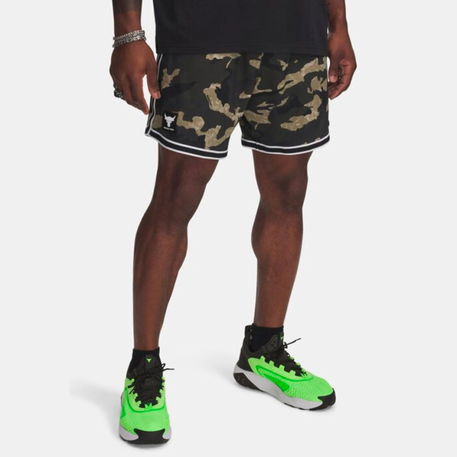 Ανδρική Βερμούδα Προπόνησης Παραλλαγή - Under Armour Project Rock Mesh