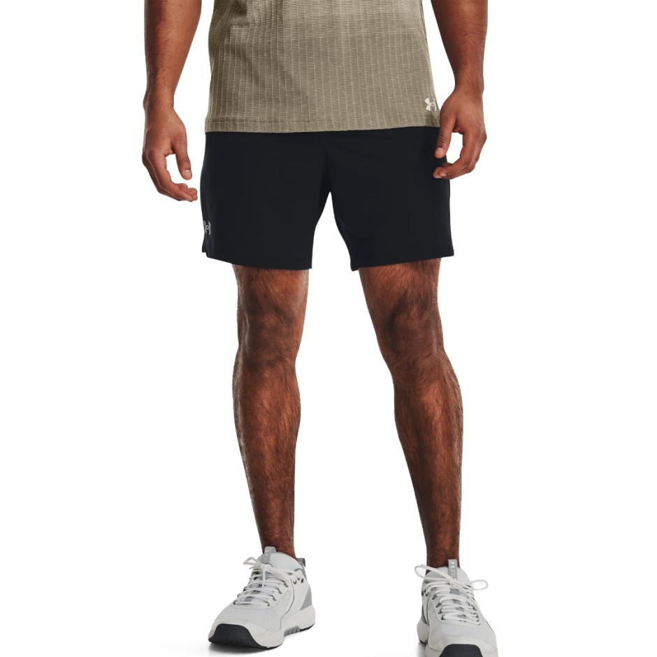 UNDER ARMOUR VANISH WOVEN 6IN SHORTS 1373718-001 Black