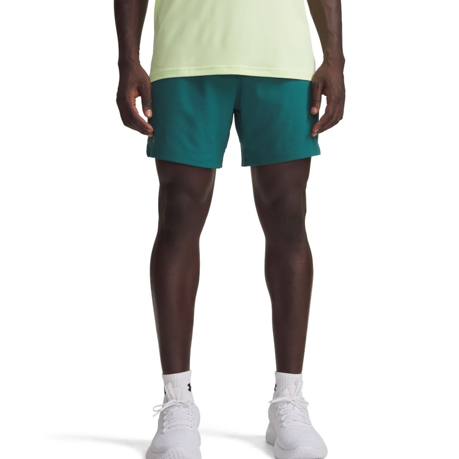 Men's Training Shirts Petrol - Under Armour Vanish Woven 6" 