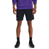 Under Armour Project Rock Heavyweight Terry Μαύρο - Ανδρικό Σορτς Προπόνησης Εικόνα 