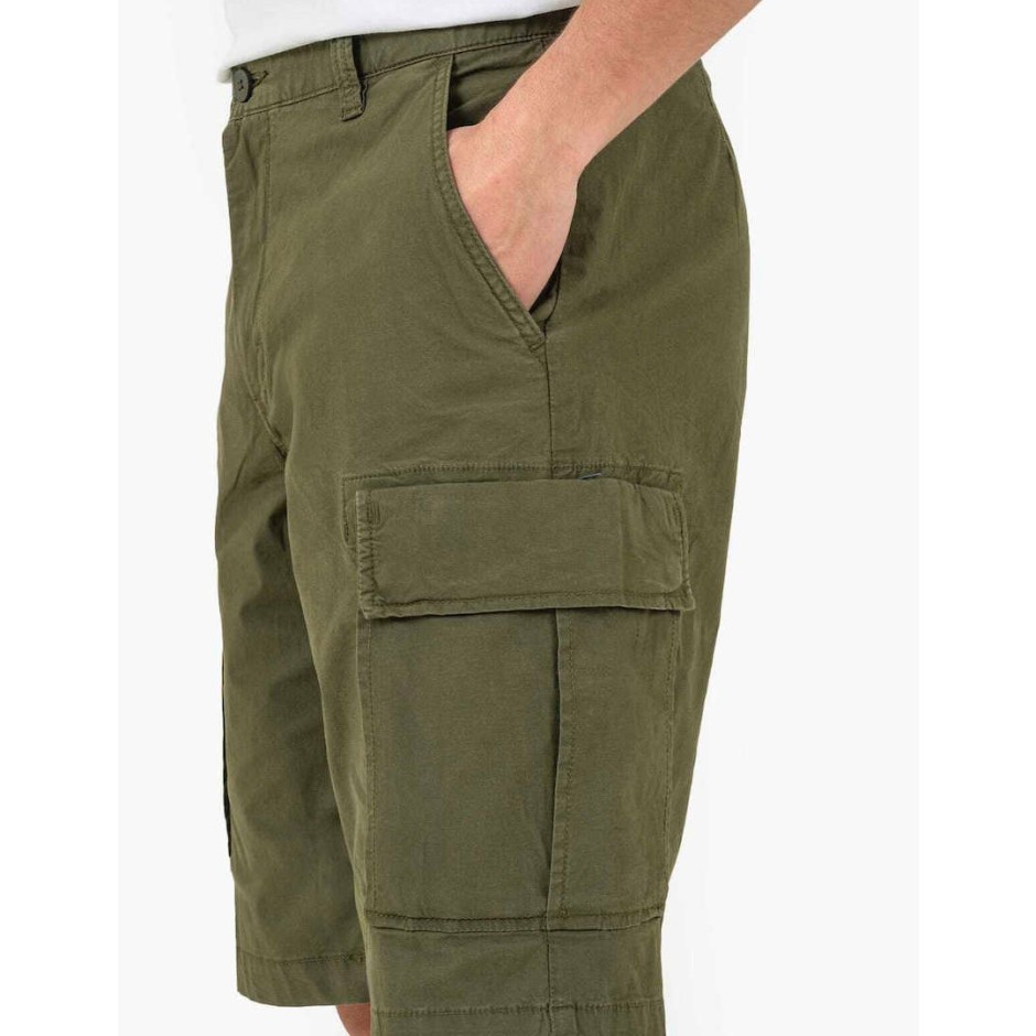 TIMBERLAND BROOKLINE POPLIN CARGO SHORT TB0A5TZQA58-A58 Κhaki