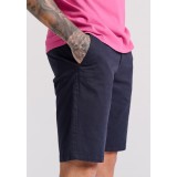 Ανδρική Βερμούδα Chino Μπλε - Funky Buddha-The Essentials Εικόνα 1