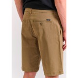 Ανδρική Βερμούδα Chino Μπεζ - Funky Buddha The Essentials Εικόνα 0
