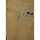Ανδρική Βερμούδα Chino Μπεζ - Funky Buddha The Essentials Εικόνα 4