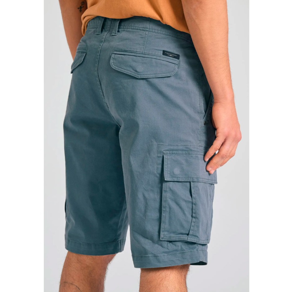 Ανδρική Βερμούδα Cargo Γκρι - Funky Buddha The Essentials