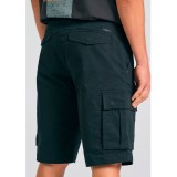 Ανδρική Βερμούδα Cargo Μαύρη - Funky Buddha The Essentials Εικόνα 0