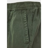 Ανδρική Βερμούδα Chino Πράσινη - Funky Buddha Garment Dyed Εικόνα 3