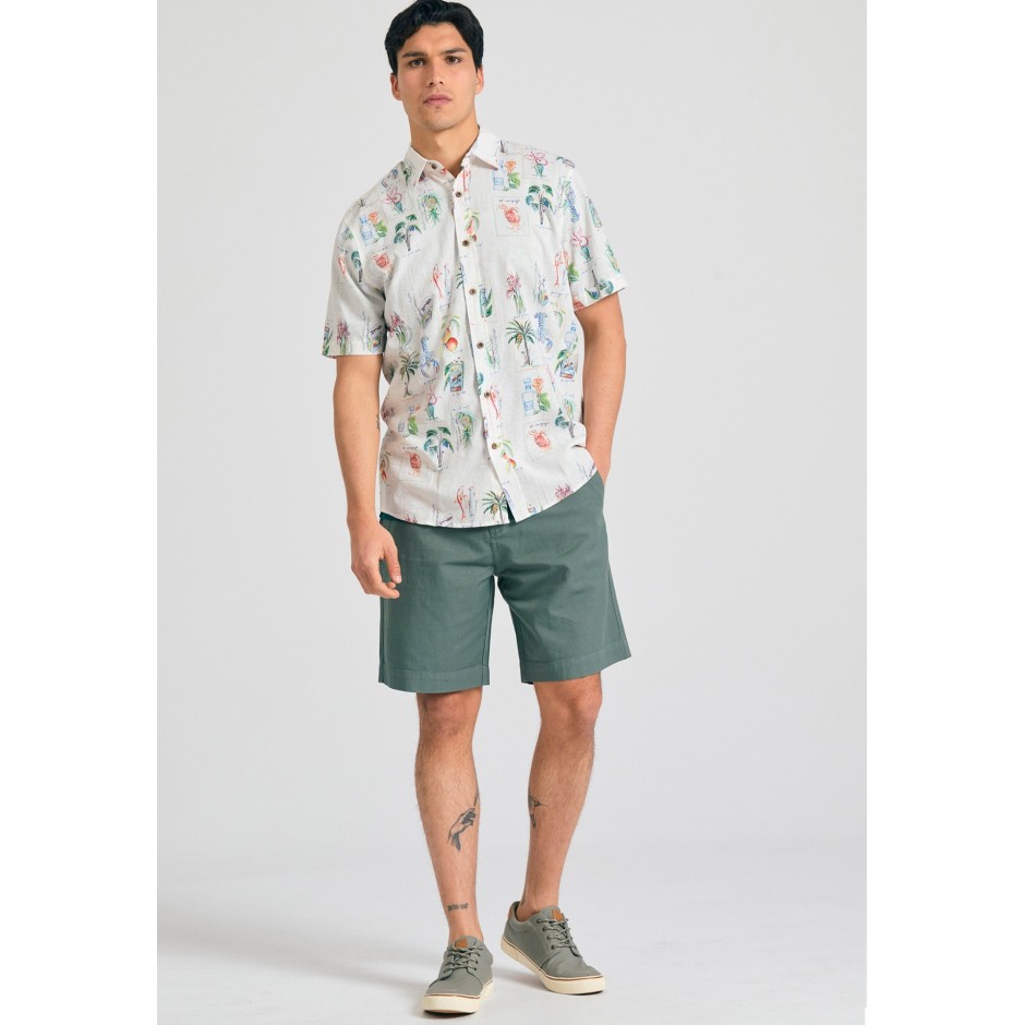 FUNKY BUDDHA FBM011-017-03-MINERAL GREEN Πετρόλ