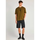 Ανδρική Βερμούδα Cargo Μαύρη - Funky Buddha Εικόνα 2